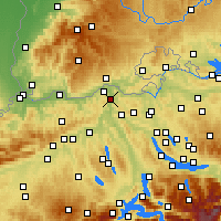 Nearby Forecast Locations - Beznau - карта