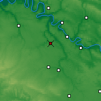 Nearby Forecast Locations - Эврё - карта
