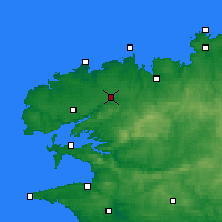Nearby Forecast Locations - Ландивизьо - карта
