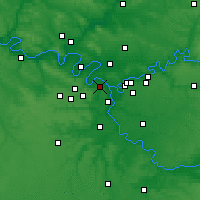Nearby Forecast Locations - Paris Montsouris - карта