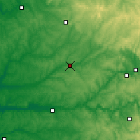 Nearby Forecast Locations - Перигё - карта