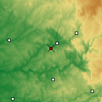 Nearby Forecast Locations - Grèzes - карта