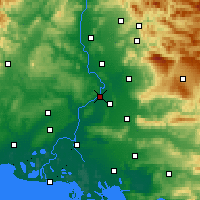 Nearby Forecast Locations - Авиньон - карта