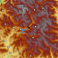 Nearby Forecast Locations - Амбрён - карта