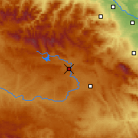 Nearby Forecast Locations - Сория - карта