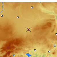 Nearby Forecast Locations - Альбасете - карта