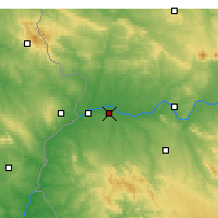 Nearby Forecast Locations - Талавера-ла-Реаль - карта