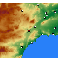 Nearby Forecast Locations - Агилас - карта