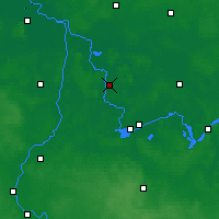 Nearby Forecast Locations - Ратенов - карта