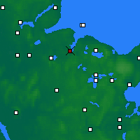Nearby Forecast Locations - Киль - карта