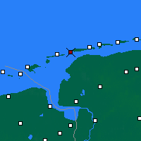 Nearby Forecast Locations - Нордернай - карта