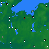 Nearby Forecast Locations - Гревесмюлен - карта