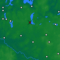 Nearby Forecast Locations - Шверин - карта