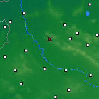 Nearby Forecast Locations - Иббенбюрен - карта