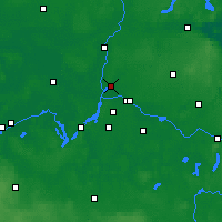 Nearby Forecast Locations - Тегель - карта