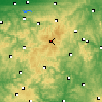 Nearby Forecast Locations - Ротхаргебирге - карта