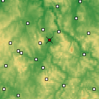 Nearby Forecast Locations - Кассель - карта