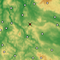 Nearby Forecast Locations - Хайльбад-Хайлигенштадт - карта