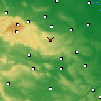 Nearby Forecast Locations - Харцгероде - карта
