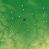 Nearby Forecast Locations - Лейпциг - карта