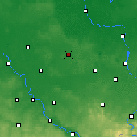 Nearby Forecast Locations - Финстервальде - карта