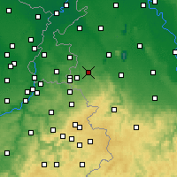 Nearby Forecast Locations - Вюрзелен - карта