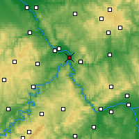 Nearby Forecast Locations - Кобленц - карта