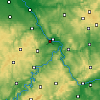 Nearby Forecast Locations - Андернах - карта