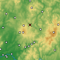 Nearby Forecast Locations - Лаутербах - карта