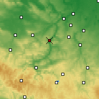 Nearby Forecast Locations - Йена - карта