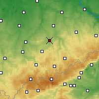 Nearby Forecast Locations - Хемниц - карта