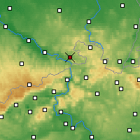 Nearby Forecast Locations - Кирничталь - карта