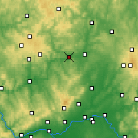 Nearby Forecast Locations - Вецлар - карта