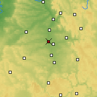 Nearby Forecast Locations - Фюрт - карта
