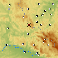 Nearby Forecast Locations - Вальдмюнхен - карта