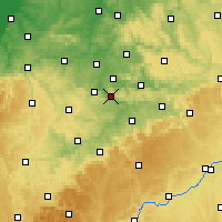 Nearby Forecast Locations - Эслинген-ам-Неккар - карта