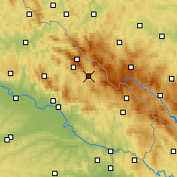 Nearby Forecast Locations - Цвизель - карта