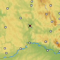 Nearby Forecast Locations - Швандорф - карта
