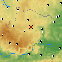 Nearby Forecast Locations - Аллентштайг - карта