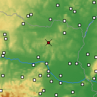 Nearby Forecast Locations - Leiser Berge - карта