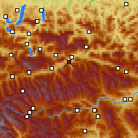 Nearby Forecast Locations - Ирднинг - карта