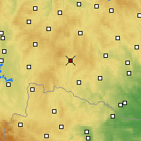 Nearby Forecast Locations - Kostelni - карта