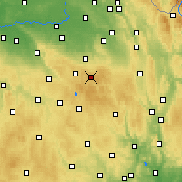 Nearby Forecast Locations - Svratouch - карта