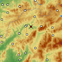 Nearby Forecast Locations - Жилина - карта