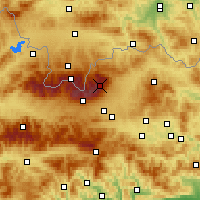 Nearby Forecast Locations - Ломницки-Штит - карта