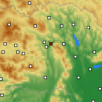 Nearby Forecast Locations - Прешов - карта