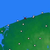 Nearby Forecast Locations - Mrzeżyno - карта