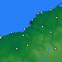 Nearby Forecast Locations - Darlowek - карта
