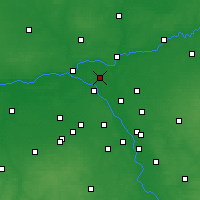 Nearby Forecast Locations - Легьоново - карта