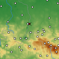 Nearby Forecast Locations - Згожелец - карта